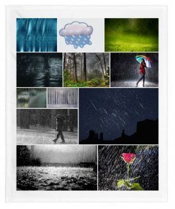 formas de llover en sueños